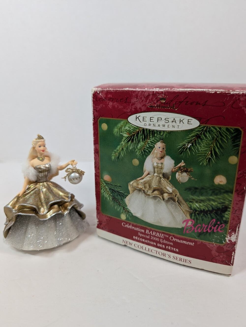 Hallmark Keepsake Celebration Barbie Ornament Special 2000 MIB